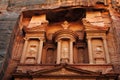 Detail of The Treasury, Petra